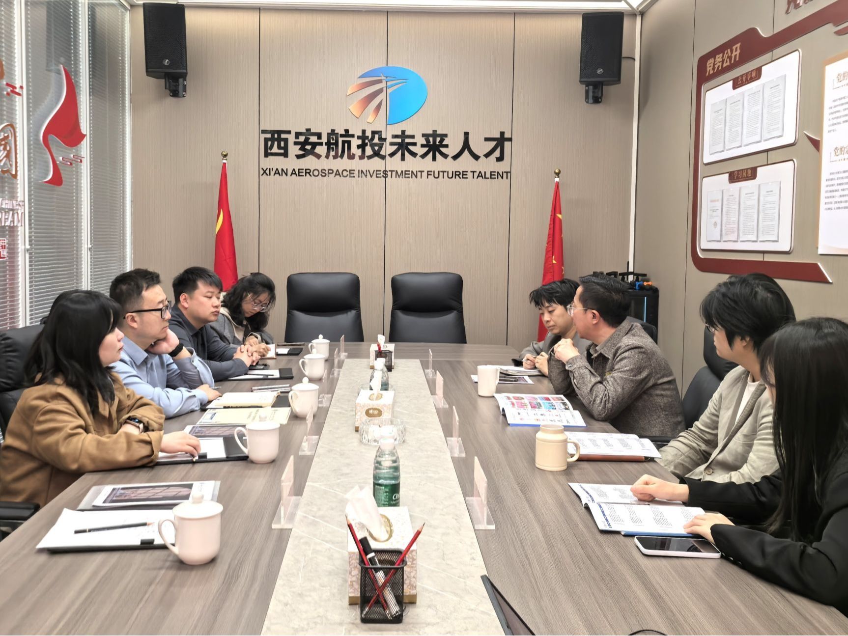 访企拓岗聚合力 产教融合促就业——beat365中文官方网站赴西安开展校企对接专项行动